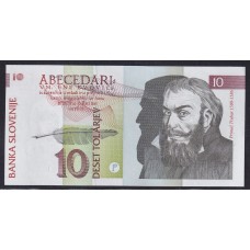 ESLOVENIA 1992 BILLETE DE 10 TOLARJEV EN MUY BUEN ESTADO